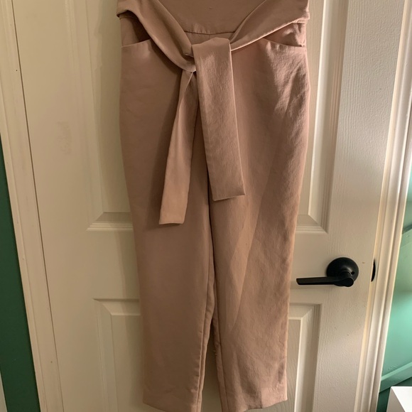 Wilfred tie front straight leg pant - Picture 4 of 6